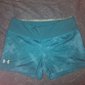 under armor spandex shorts!